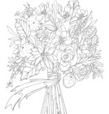 Schiffer Publishing Kristy's Fall Cutting Garden: A Watercoloring Book