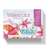 Schiffer Publishing Watercolor the Easy Way Paint-Your-Own Cards Friends