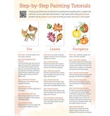 Schiffer Publishing Watercolor the Easy Way Paint-Your-Own Watercolor Cards Autumn