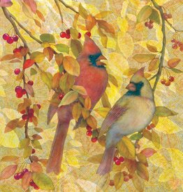 Boston International Autumn Flight Cocktail Napkins 20 ct Fall Autumn