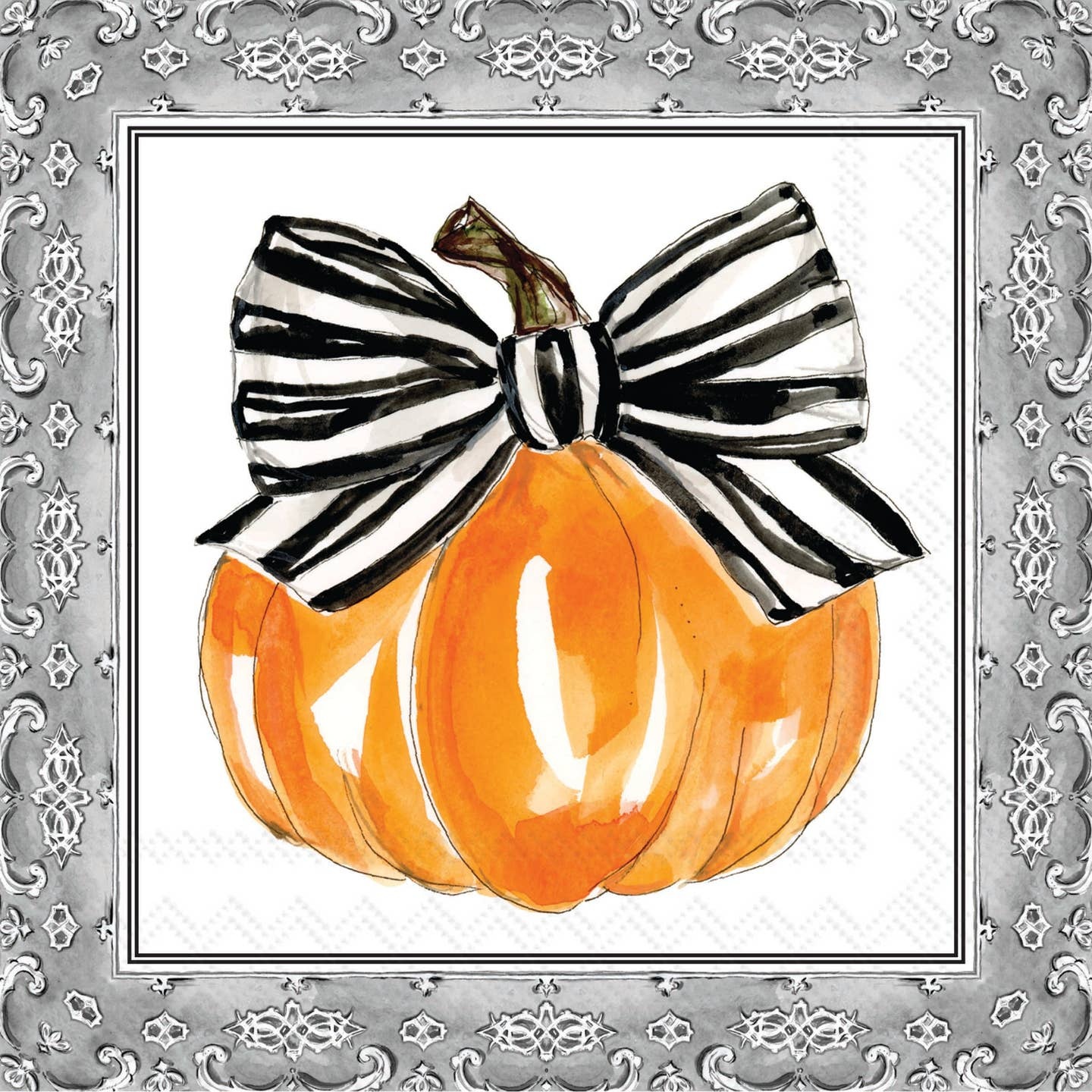 Boston International Cute As A Pumpkin Cocktail Napkins 20 ct Rosanne Beck