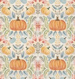 Boston International Fall Toile Pumpkins Cocktail Napkins 20 ct Fall Autumn