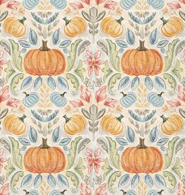 Boston International Fall Toile Pumpkins Cocktail Napkins 20 ct Fall Autumn