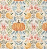 Boston International Fall Toile Pumpkins Paper Guest Towels 16 ct Autumn (hostess napkins)