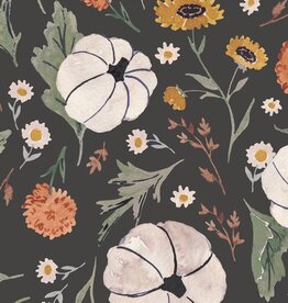 Boston International Floral Pumpkin Spread Paper Guest Towels 16 ct Fall Autumn (hostess napkins)