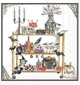 Boston International Paper Cocktail Napkins Pack of 20 Halloween Bar Cart
