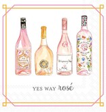Boston International Paper Cocktail Napkins Pack of 20 Yes Way Rose
