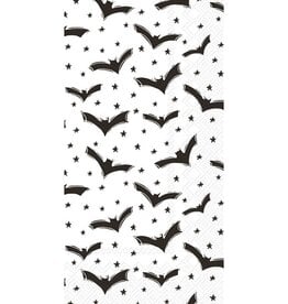 Boston International Paper Guest Towel 16 Count - Going Batty Halloween (hostess napkins)