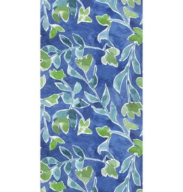 Boston International Paper Guest Towels 16 ct Azure & Ivy Blue (hostess napkins)