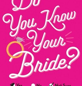 Do You Know Your Bride? Book