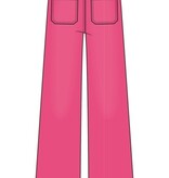 Liverpool Los Angeles crop wide leg w/ patch pockets 27' ins