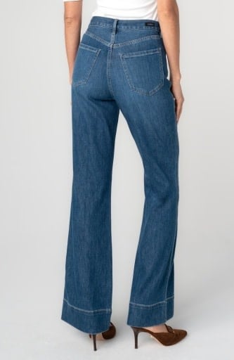Liverpool Los Angeles relaxed hr seamed bootcut 30' ins