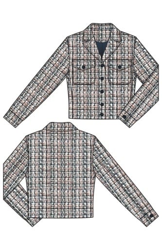Liverpool Los Angeles button front jacket