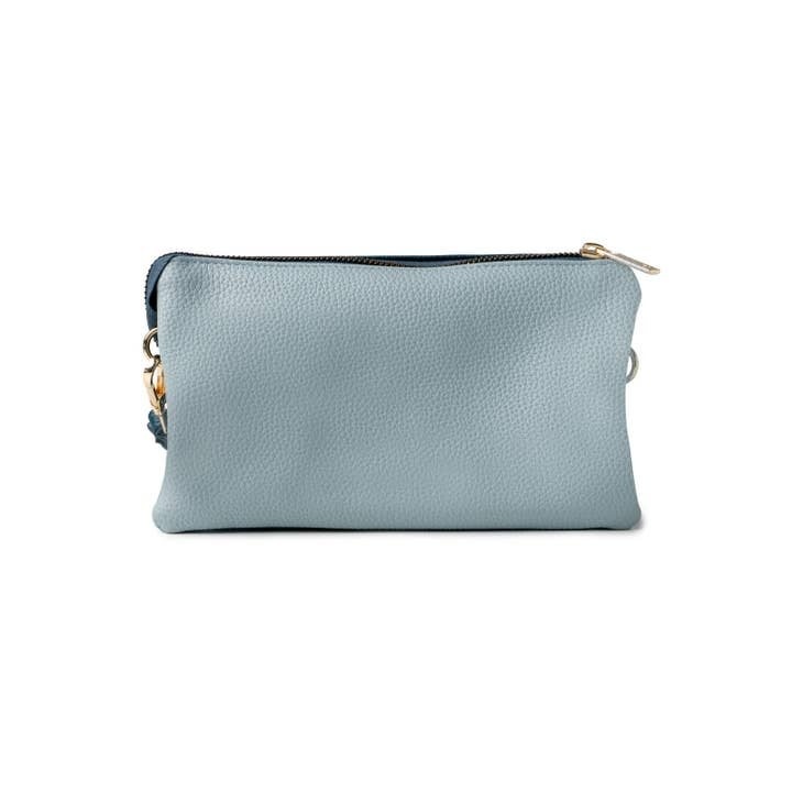 Kedzie Teal Kedzie Eclipse Colorblocked Convertible Wallet Crossbody