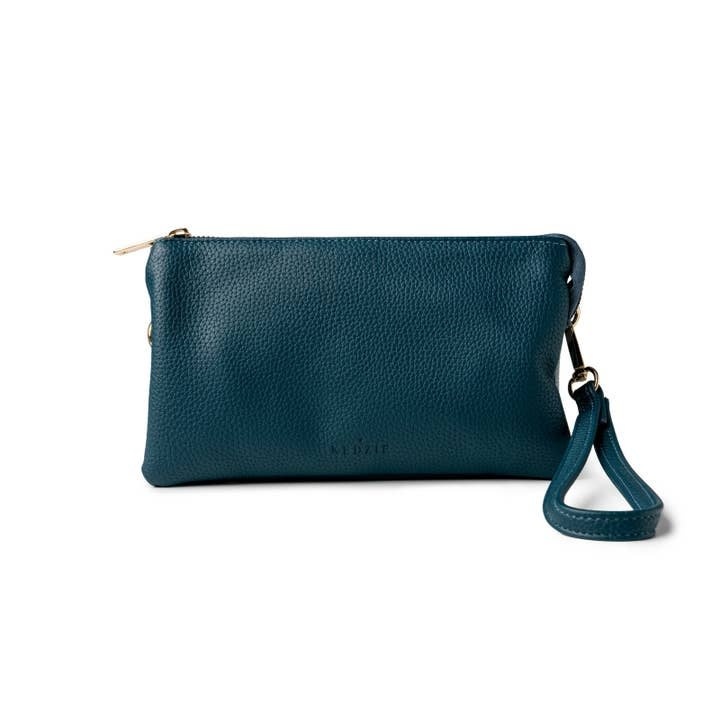 Kedzie Teal Kedzie Eclipse Colorblocked Convertible Wallet Crossbody