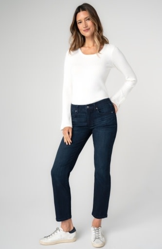 Liverpool Los Angeles rowan low rise comfort waist slim 28' ins