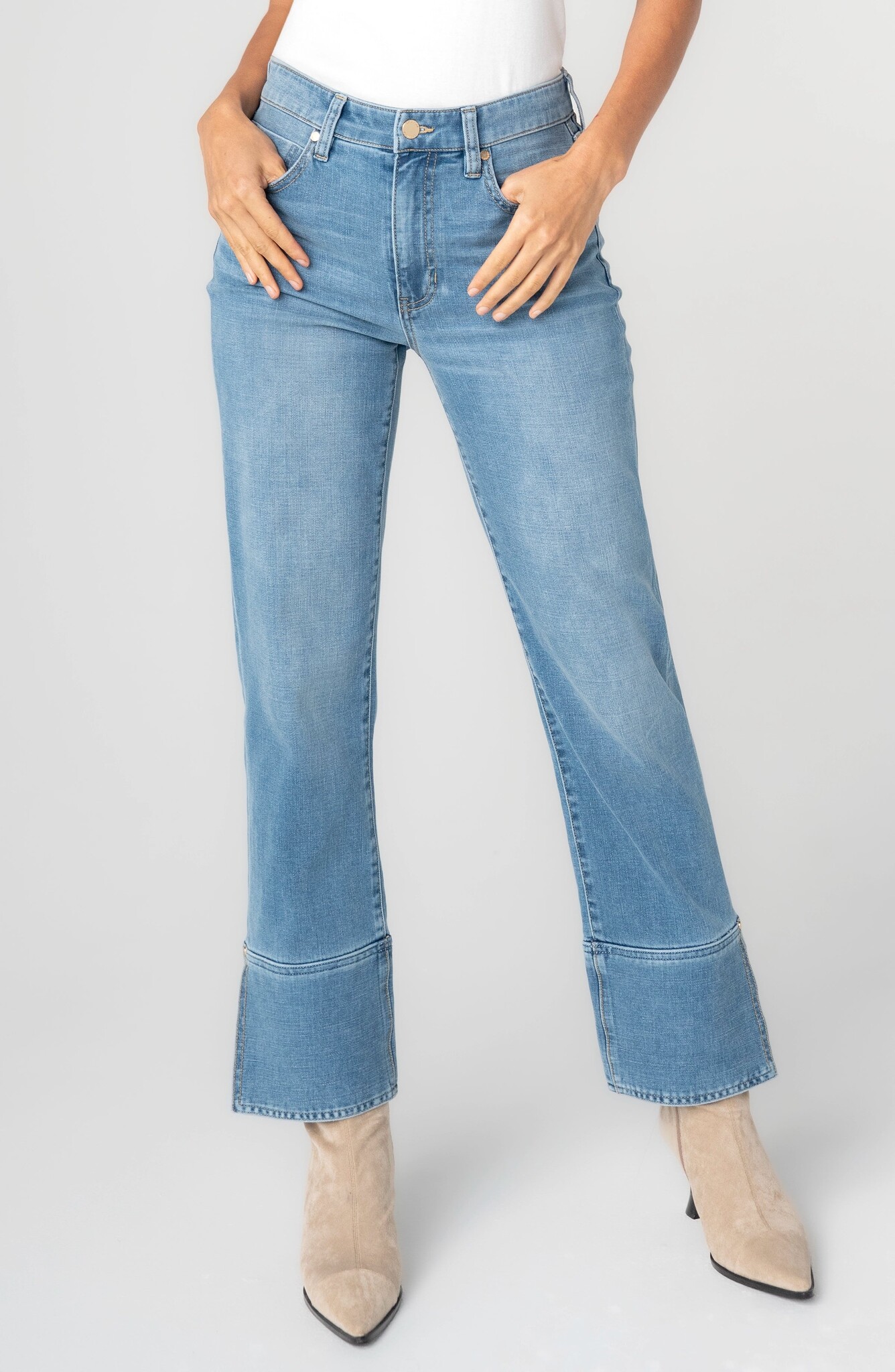 Liverpool Los Angeles kennedy straight w. cuff and slit 30' ins