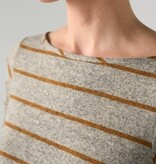 Liverpool Los Angeles long sleeve boat neck knit top w/ twist detail