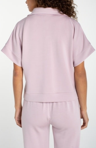 Liverpool Los Angeles half zip popover  top