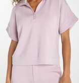 Liverpool Los Angeles half zip popover  top