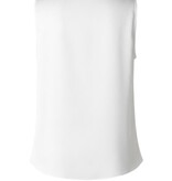 Liverpool Los Angeles v-neck woven tank w/ lace trim