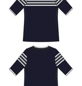 Liverpool Los Angeles PLUS: short sleeve  crew neck sweater