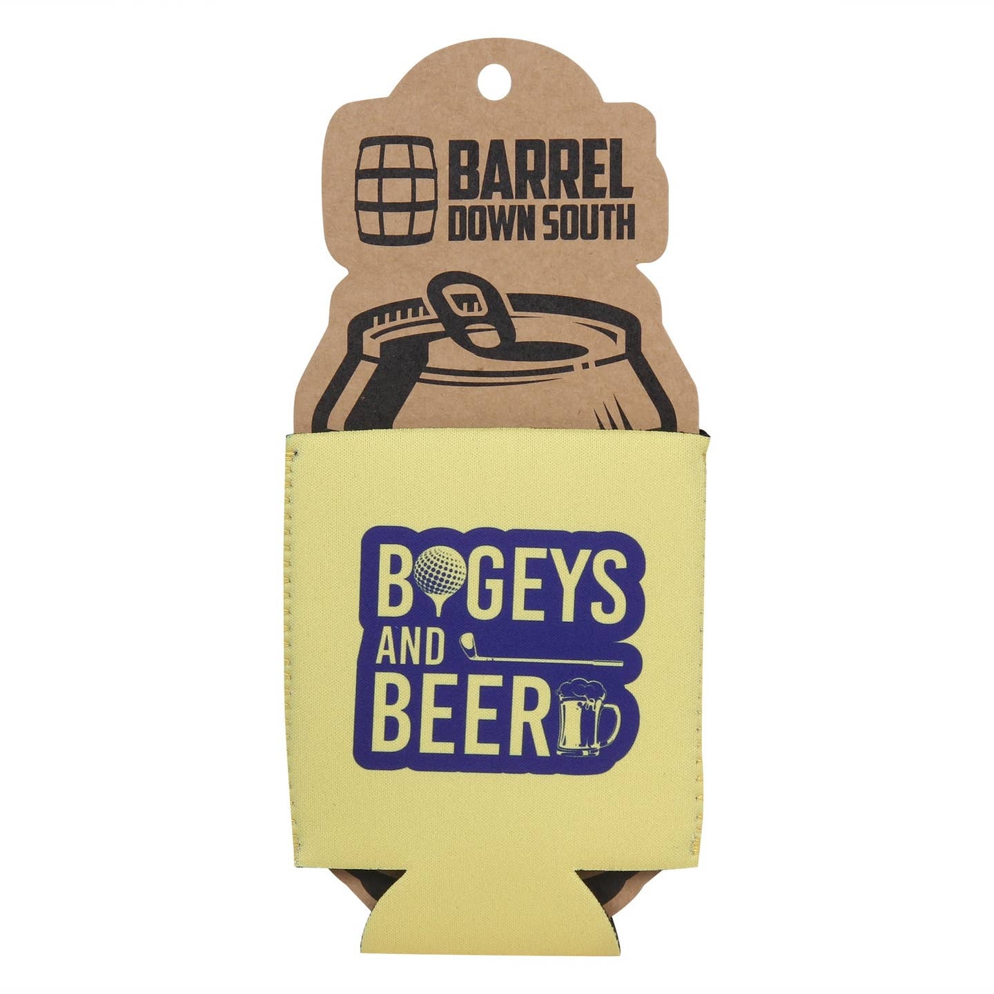 Barrel Down South Bogeys and Beers Can Cooler