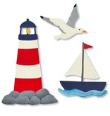 Roeda Studio Lighthouse Magnets S/3