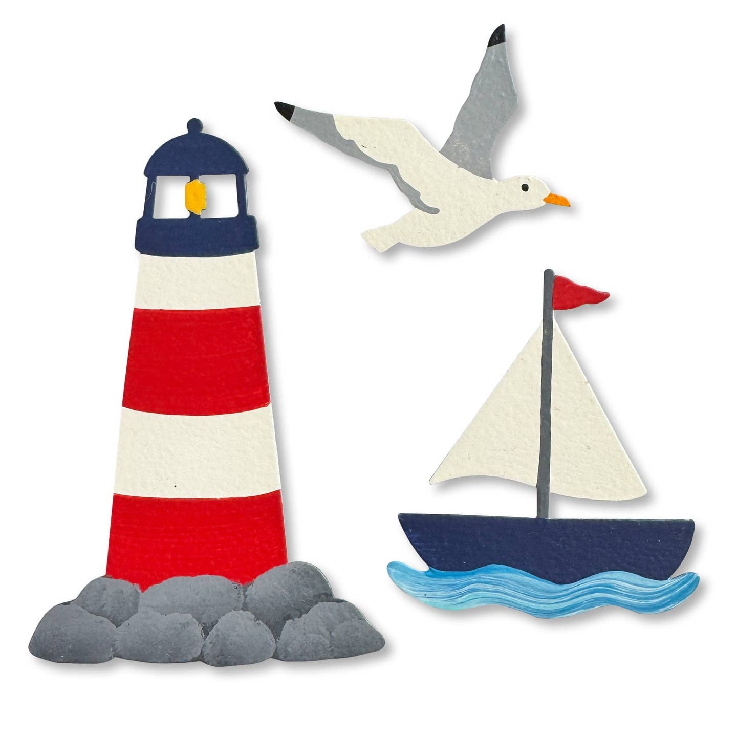Roeda Studio Lighthouse Magnets S/3