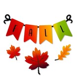 Roeda Studio Fall Wreath Kit Magnets S/4