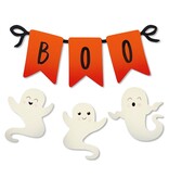 Roeda Studio Boo Wreath Kit Magnets S/4