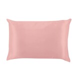 Pink Lemon Lavender Silky Satin Pillowcase Solid