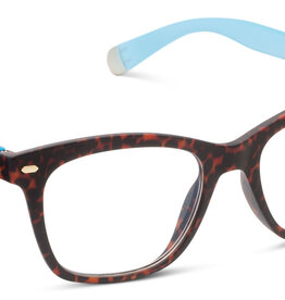 Peepers Leopard Tortoise/Blue Sinclair Blue Light Reading Glasses