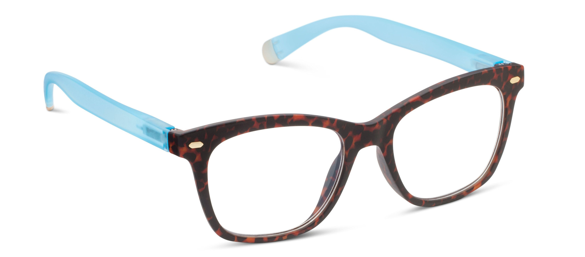 Peepers Leopard Tortoise/Blue Sinclair Blue Light Reading Glasses