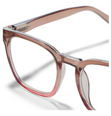 Peepers Tan/Coral Latte Blue Light Reading Glasses