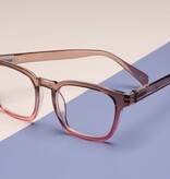 Peepers Tan/Coral Latte Blue Light Reading Glasses