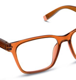 Peepers Brown Wilder Blue Light Reading Glasses