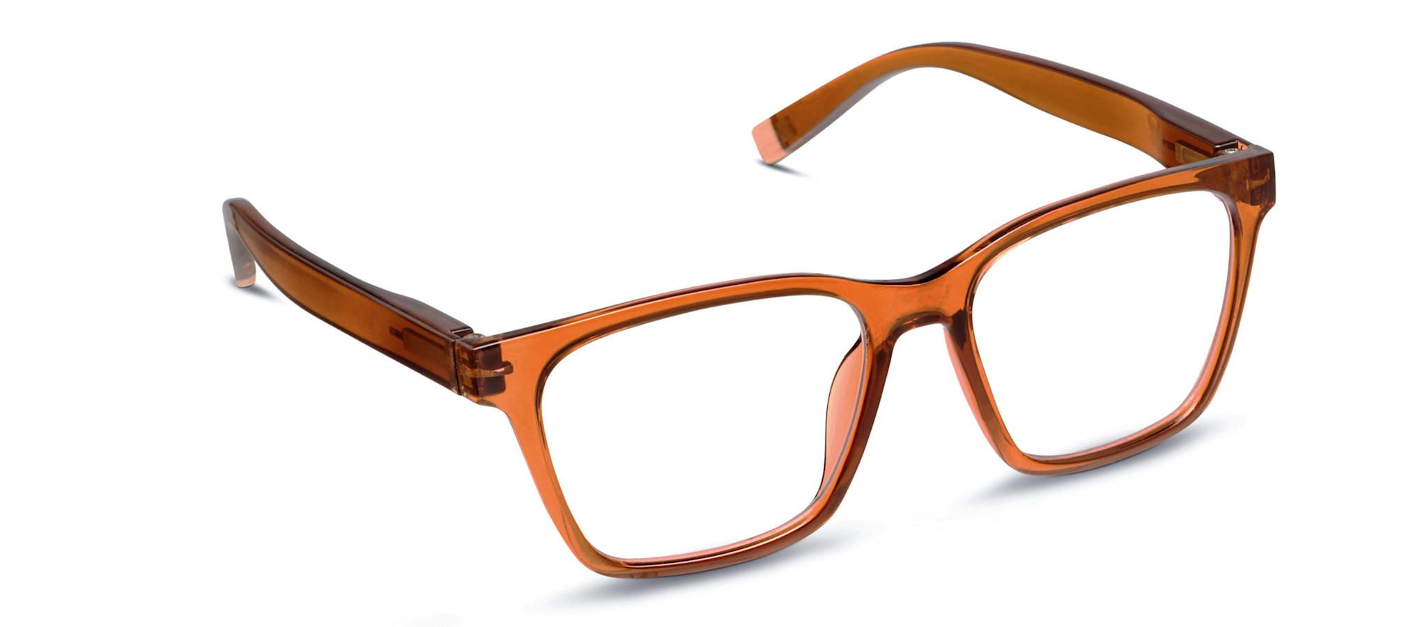 Peepers Brown Wilder Blue Light Reading Glasses