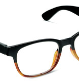 Peepers Black/Amber Tortoise Waverly Blue Light Reading Glasses