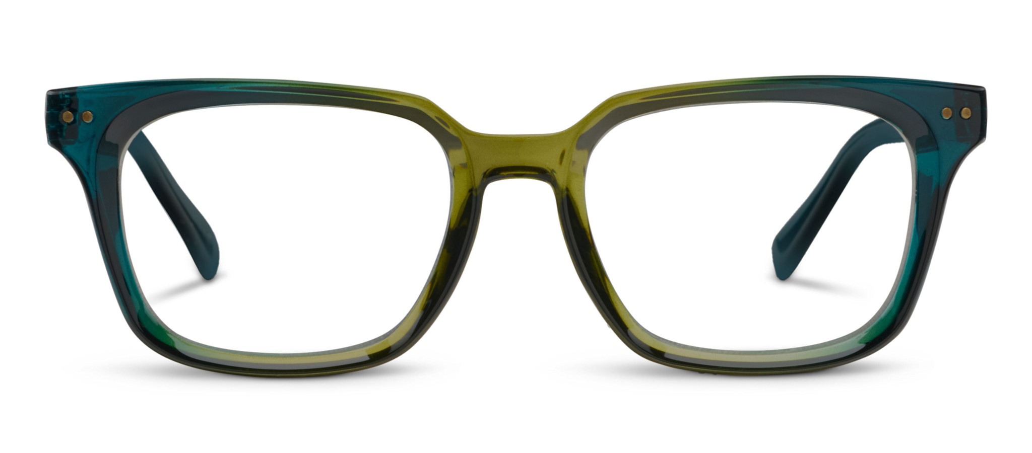 Peepers Green Tiki Blue Light Reading Glasses