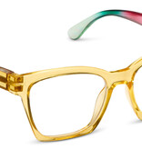 Peepers Yellow/Ombre Maisie Blue Light Reading Glasses