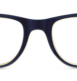 Peepers Navy/Yellow Rally Blue Light Reading Glasses