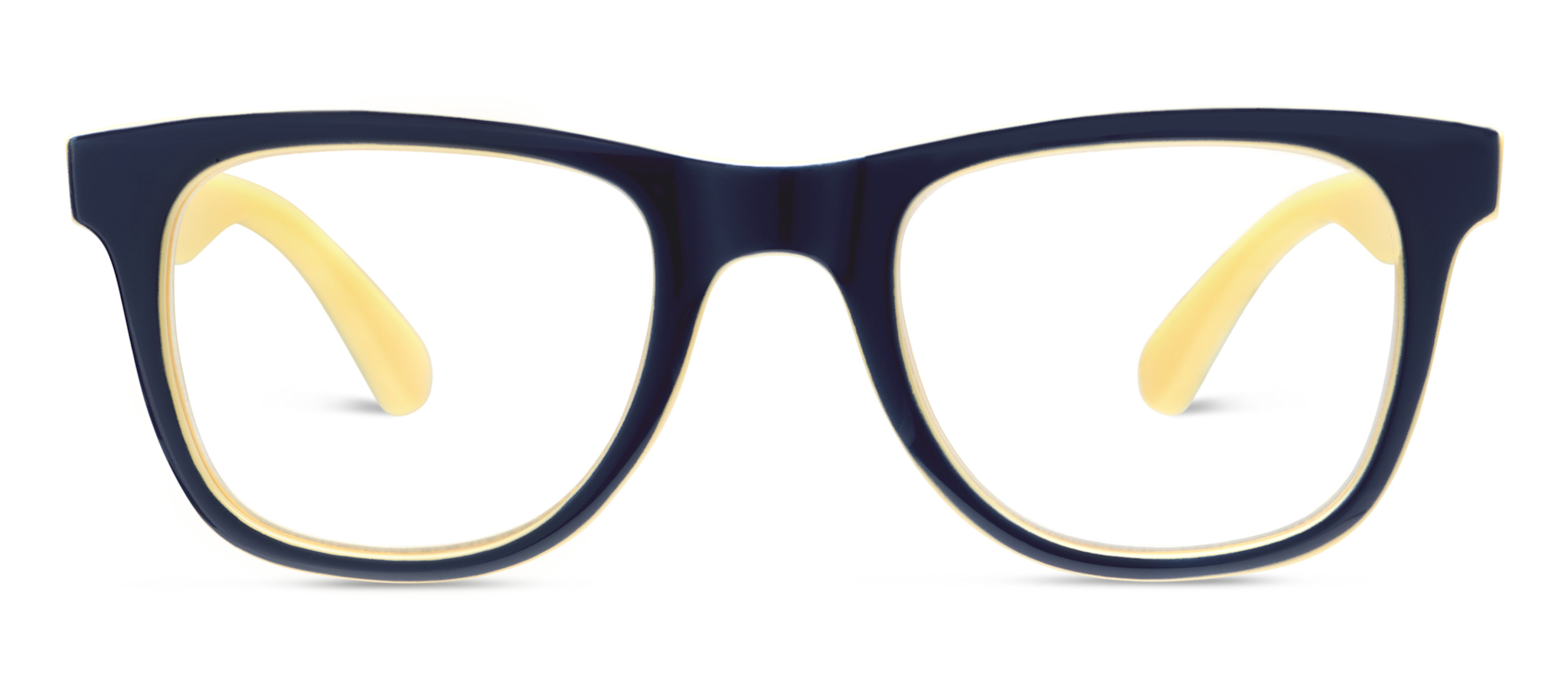Peepers Navy/Yellow Rally Blue Light Reading Glasses