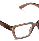 Peepers Mocha Curtsy Blue Light Reading Glasses
