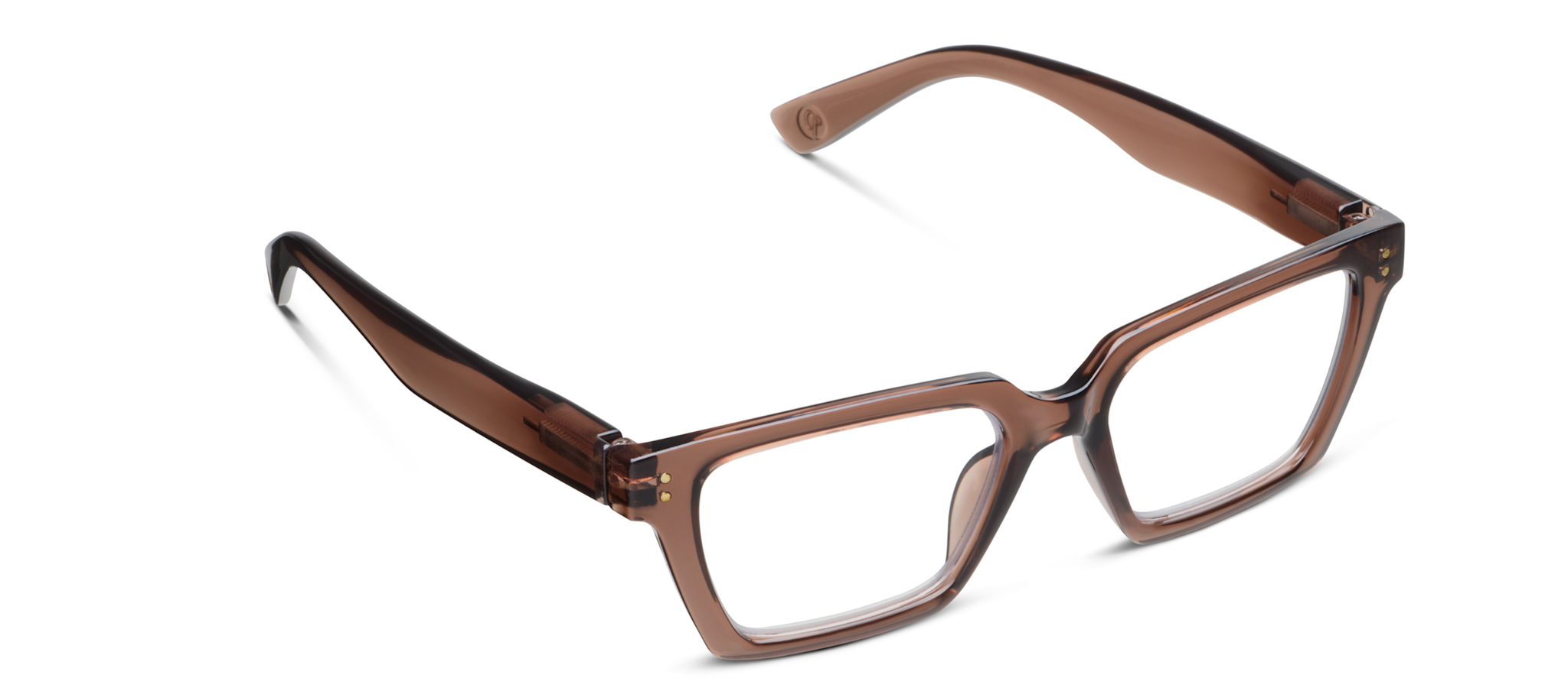 Peepers Mocha Curtsy Blue Light Reading Glasses