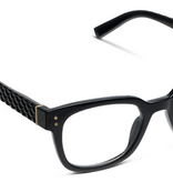 Peepers Black Aubrey Blue Light Reading Glasses