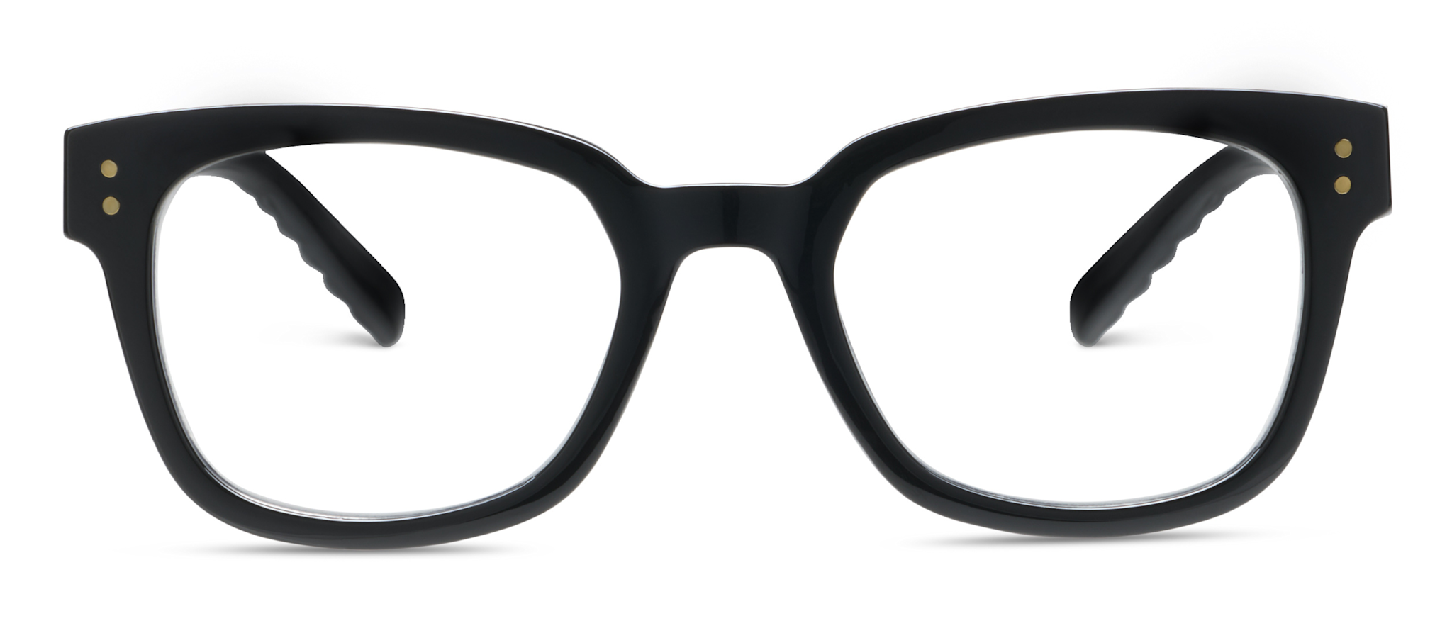 Peepers Black Aubrey Blue Light Reading Glasses