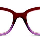 Peepers Red/Purple Zoey Blue Light Reading Glasses