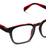 Peepers Black/Fire Tortoise Latte Blue Light Reading Glasses