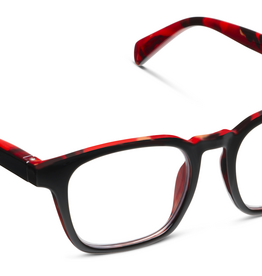 Peepers Black/Fire Tortoise Latte Blue Light Reading Glasses